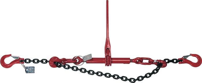Dolezych Zurrspannkette PowerLash L-150 zweiteilig Güteklasse 8 3,5 m Stärke 8-8 mm Zugkraft 4000 daN 1000 daN