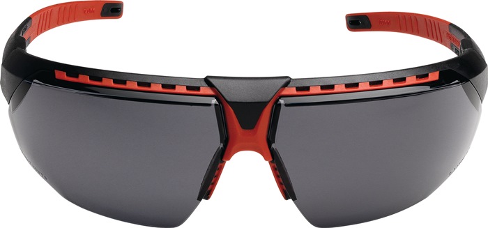 Honeywell Schutzbrille Avatar™ EN 166 Bügel schwarz/rot, Hydro-Shield grau