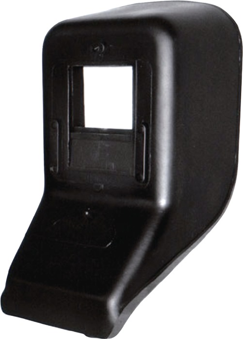 SCHMICO Freisichtschutzschild mit DIN-9-Glas und Vorsatzglas 90 x 110 mm Kunststoff