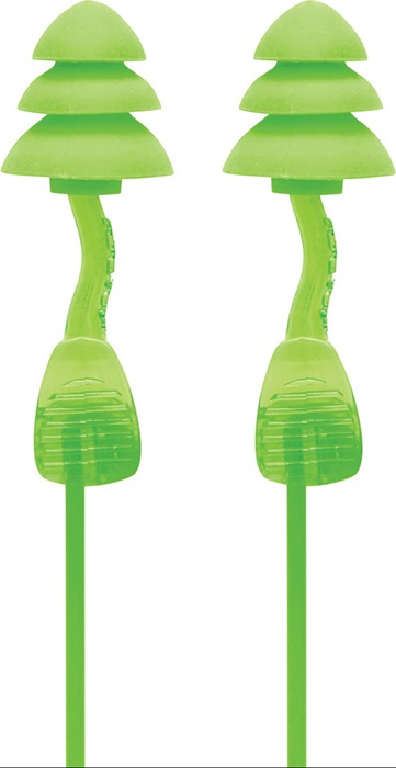 MOLDEX Gehörschutzstöpsel Twisters® Trio Cord 645101 EN 352-2 SNR 33 dB 50 Paar / Box