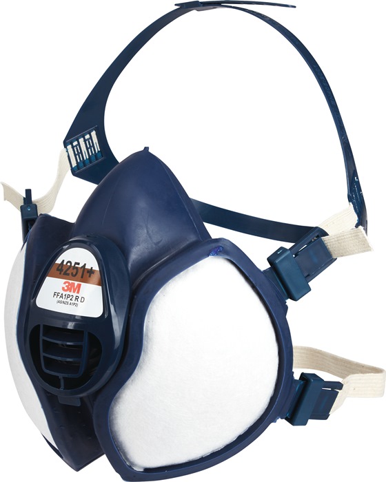 3M Lösemittelmaske 4251+ EN 405:2001 + A1:2009 FFA1 P2 RD einzeln verpackt