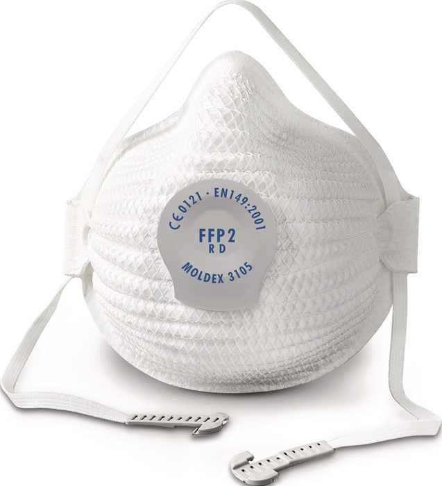 MOLDEX Atemschutzmaske AIR 310501 FFP2 / R D mit Ausatemventil