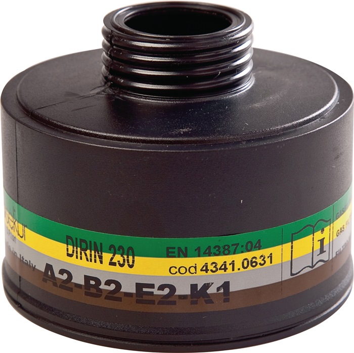 EKASTU Mehrbereichsfilter DIRIN 230 A2B2E2K1 EN 14387 passend für 4000 370 800, 4000 370 829