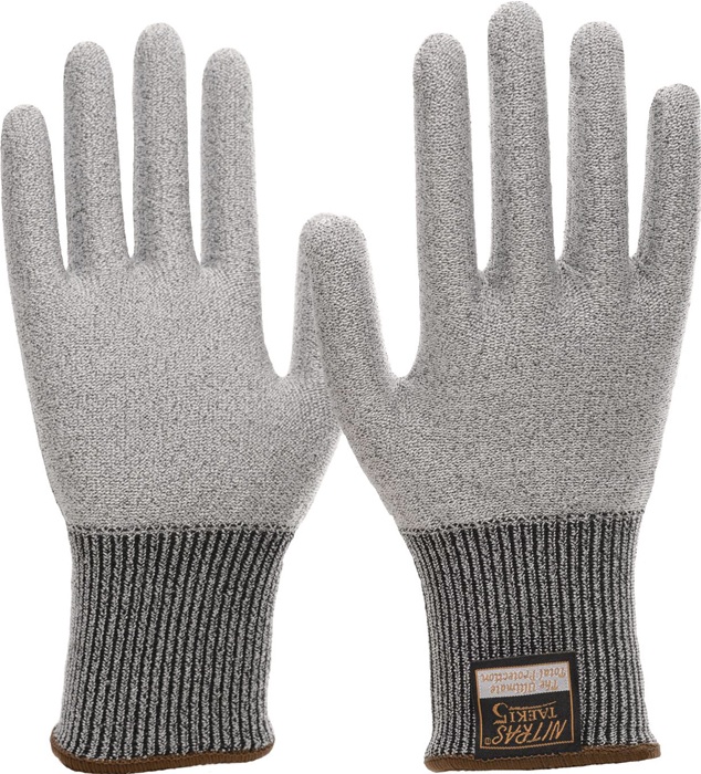 NITRAS Schnittschutzhandschuhe Taeki Größe 9 grau EN 388, EN 407 PSA-Kategorie II