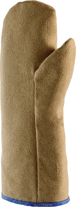 JUTEC Hitzeschutzhandschuhe Fauster 10 braun PBI-Gewebe mit Isolation EN 388, EN 407 PSA-Kategorie III