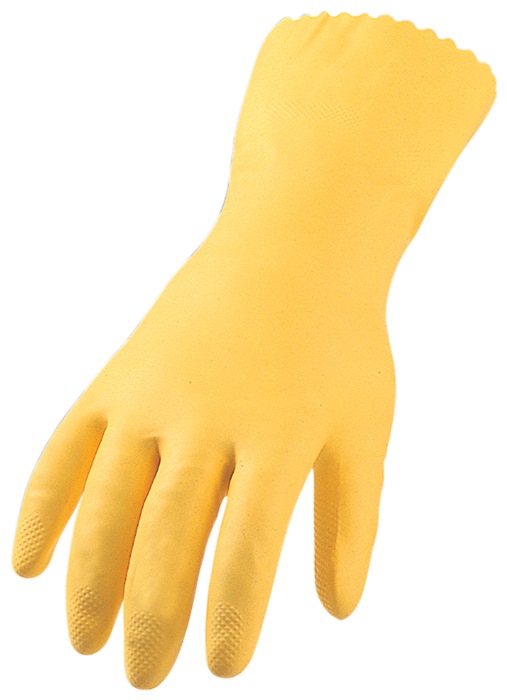 ASATEX Chemikalienhandschuhe Größe 10 gelb EN 388, EN 374 PSA-Kategorie III