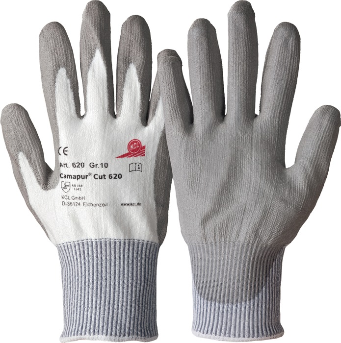 Honeywell Schnittschutzhandschuhe Camapur Cut 620+ Größe 10 weiß/grau EN 388 PSA-Kategorie II