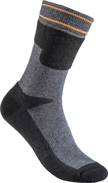Feldtmann Funktionssocke Dibbersen Größe 39-42 schwarz/grau