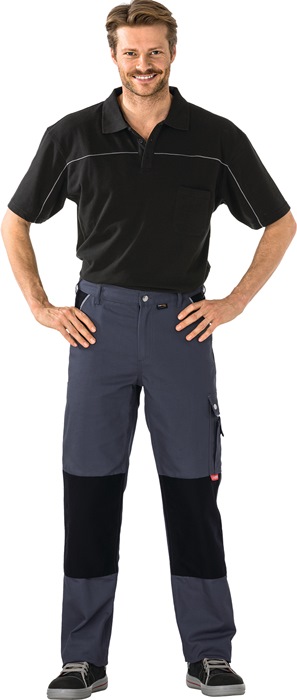 PLANAM Bundhose Canvas 320 Größe 46 grau/schwarz