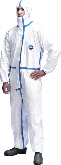 Tyvek Einwegoverall ® 600 Plus Größe XXL weiß PSA-Kategorie III