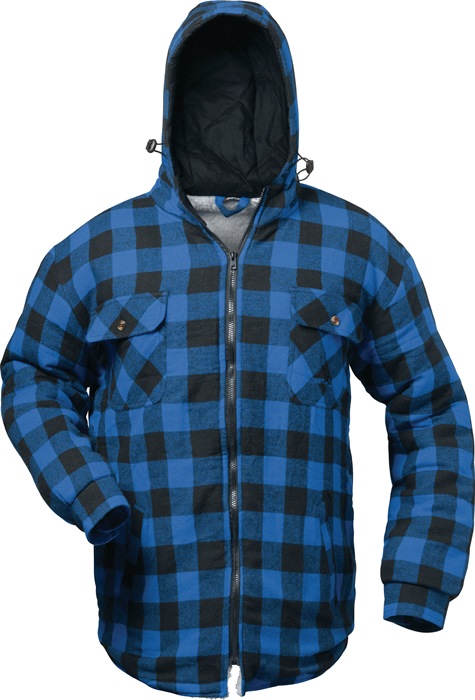 CRAFTLAND Thermohemd Alberta Größe XL blau/schwarz kariert