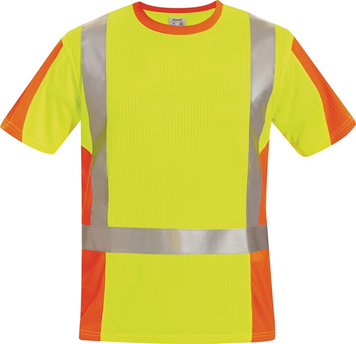 elysee Warnschutz-T-Shirt Utrecht Größe M gelb/orange