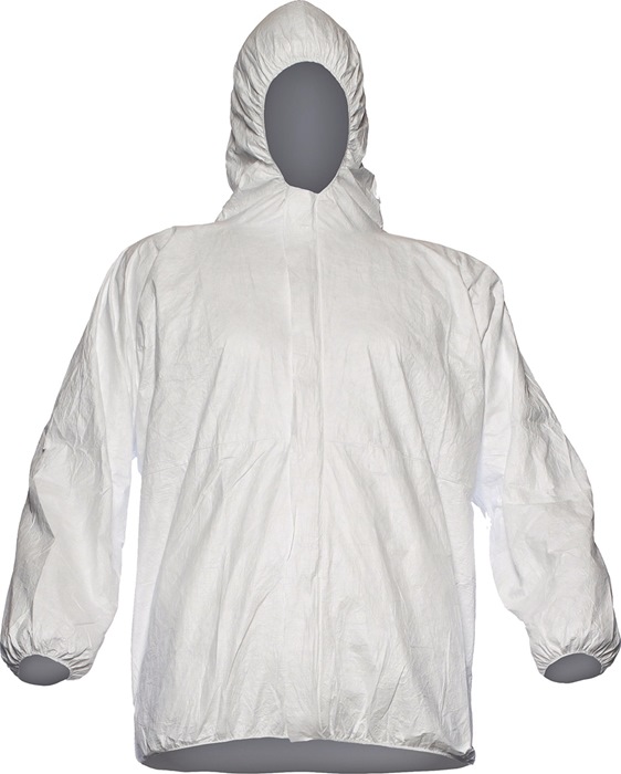 Tyvek Chemikalienschutzjacke ® PP33 Größe M weiß