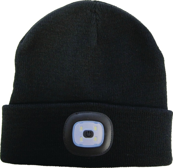 TERRAX Strickmütze universal schwarz
