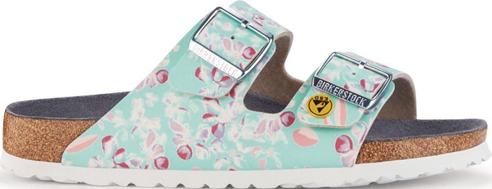 BIRKENSTOCK Sandale Arizona ESD Größe 41 W. schmal flower field mint Birko-Flor® EN 61340