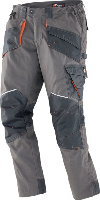 TERRATREND Bundhose Job Größe 60 dunkelgrau/schwarz