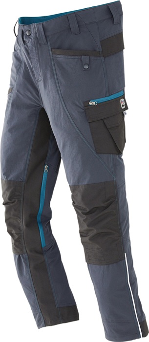 TERRAX Arbeitshose Workwear Größe 56 anthrazit/petrol