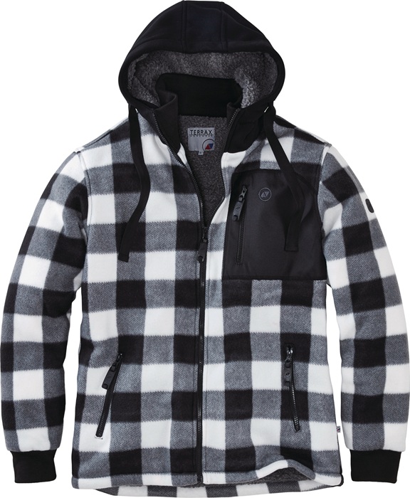 TERRAX Thermohemd Workwear Größe XL schwarz/weiß