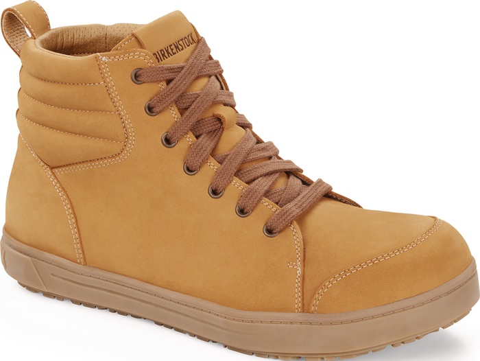 BIRKENSTOCK Sicherheitsstiefel QS700 Größe 41 W. Normal camel S3 EN ISO 20345:2011 wasserabweisendes Nubukleder