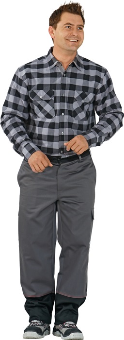 PLANAM Schweißerschutzbundhose Weld Shield Größe 52 grau/schwarz