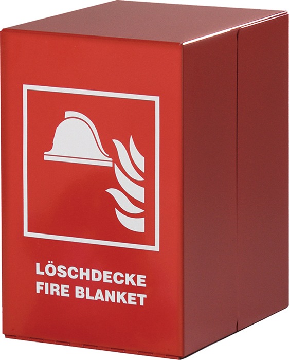 JUTEC Löschdeckenbehälter EN1869 Stahl rot ohne Inhalt B200xH300xT240mm