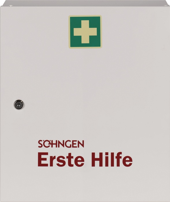 SÖHNGEN Verbandschrank BONN B402xH462xT112ca.mm weiß 1-türig