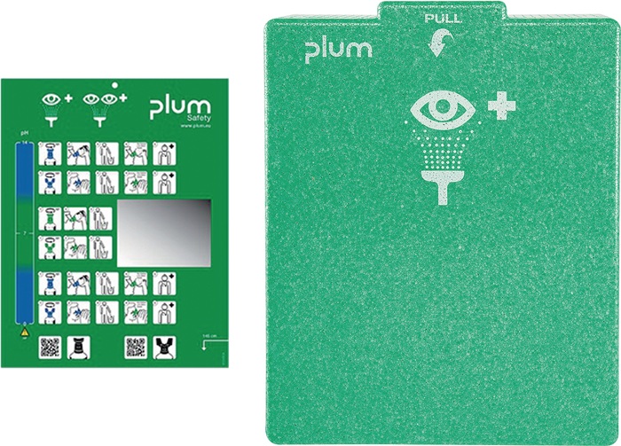 plum Wandbox unbefüllt Polystyrol inkl. Befestigungsmaterial, Spiegel