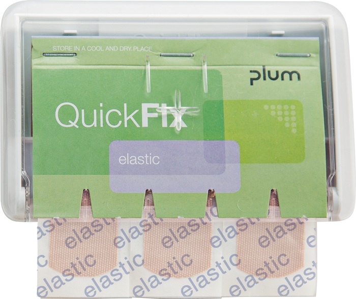 plum Pflasterspender QuickFix® UNO B130xH85xT35ca. mm transparent
