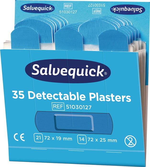 Salvequick Pflasterstrips detectable