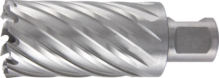RUKO Kernbohrer Nenn-Ø 19 mm HSS Schnitttiefe 55 mm Weldon