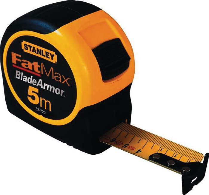 STANLEY Taschenrollbandmaß FatMax Länge 8 m Breite 32 mm mm/cm EG II Kunststoff Feststeller