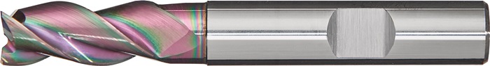 PROMAT Schaftfräser DIN 6527 L Typ W Nenn-Ø 16 mm VHM spezial 38/40 ° DIN 6535 HB Schneidenanzahl 3 lang