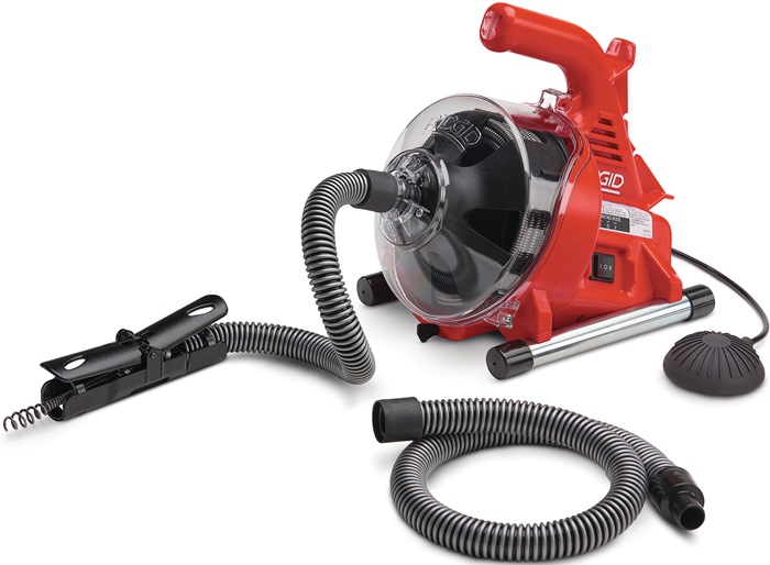 RIDGID Rohrreinigungsmaschine PowerClear™ 230 / 50 V / Hz 450 min-¹ 120 W für Rohr-Ø bis 40 mm