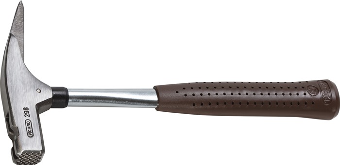 PICARD Latthammer 29810 Kopfgewicht 600 g mit Magnet geraut Stahlrohr fein blank