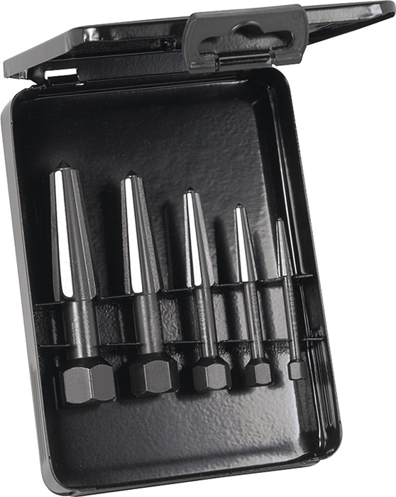 RENNSTEIG Schraubenausdrehersatz M5-M20 5-teilig Nenngröße 1,2,3,4,5