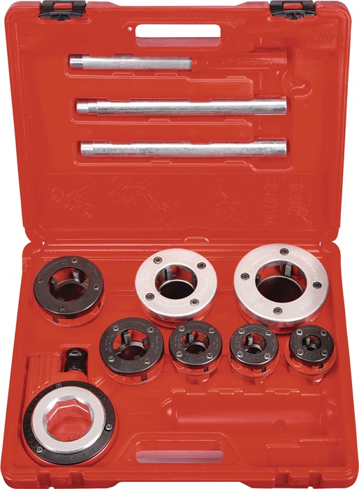 ROTHENBERGER Schneidkluppenset SUPER CUT 3/8, 1/2, 3/4, 1, 1 1/4 ″