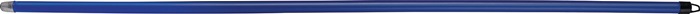 Quality Brand Besenstiel Länge 1400 mm Ø 24 mm m. Gewinde/Aufhängekappe/Kunststoffbezug Pinus Taeda blau