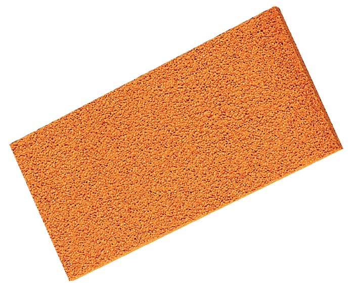 KRONEN HANSA Schwammgummiauflage L280xB140xS10mm grob rot