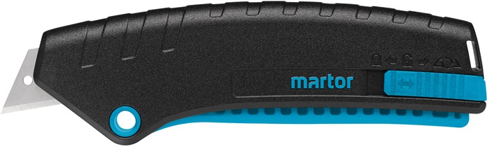 MARTOR Sicherheitsmesser SECUNORM MIZAR Länge 139 mm Breite 15,6 mm Höhe 50,5 mm Schnitttiefe 15 mm
