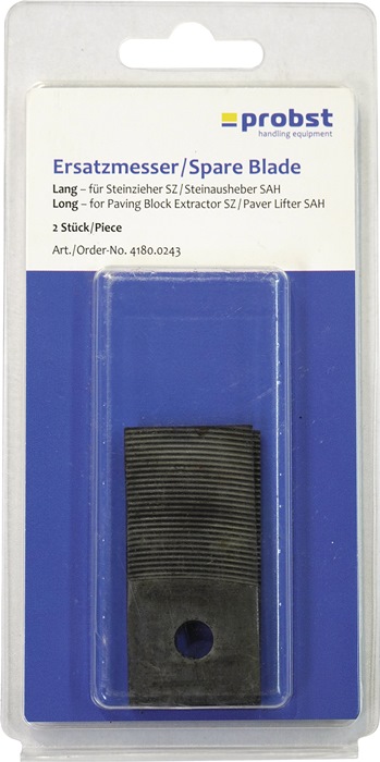 Probst Ersatzmesser passend für Steinzieher SZ 65 mm Blisterverpackung