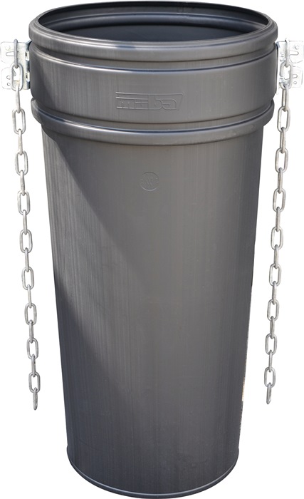 müba Schuttrohr 9,5 kg Oberer-Ø=528 mm 412 mm 110 cm