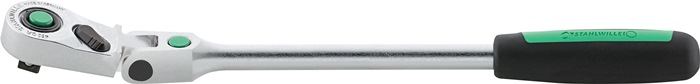 STAHLWILLE Gelenkknarre 452QR 3/8 ″ Anzahl Zähne 80 Länge 300 mm 2-Komponentengriff