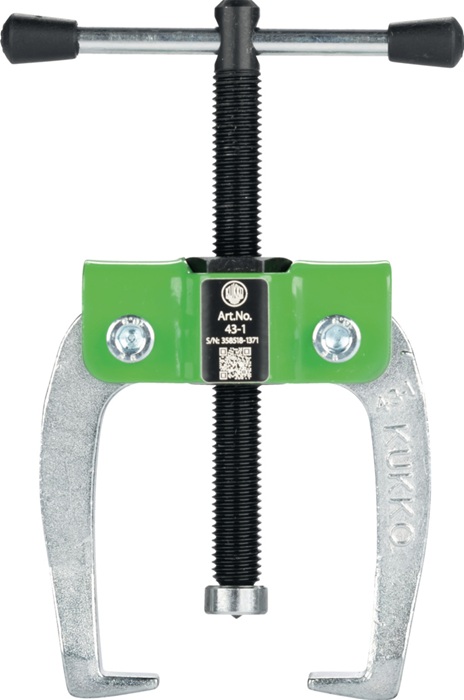 KUKKO Abzieher 43-3 Spanntiefe 80 mm Spannweite 80 mm Gewicht 0,27 kg 1 t