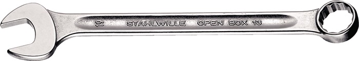 STAHLWILLE Ringmaulschlüssel OPEN BOX 13 SW 41 mm Länge 480 mm Form A Chrom-Alloy-Stahl