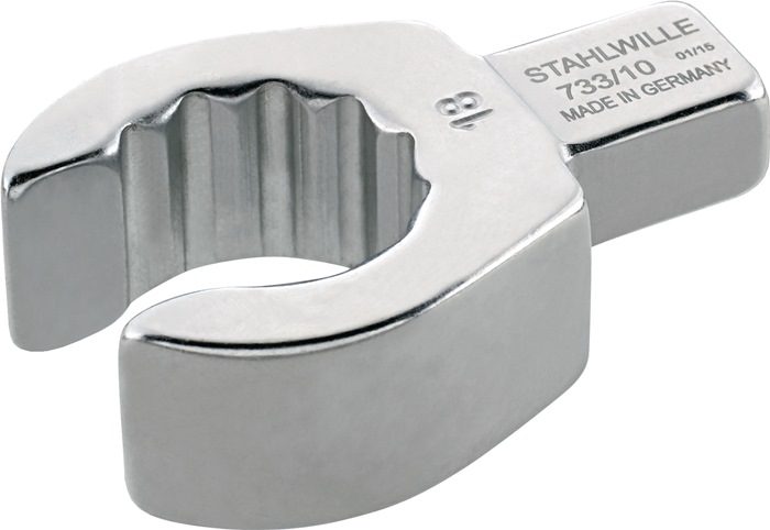STAHLWILLE Einsteckringschlüssel 733/10 11 Schlüsselweite 11 mm 9 x 12 mm Chrom-Alloy-Stahl
