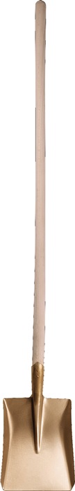 ENDRES TOOLS Randschaufel 240 x 290 mm Aluminium-Mehrstoff-Bronze funkenfrei