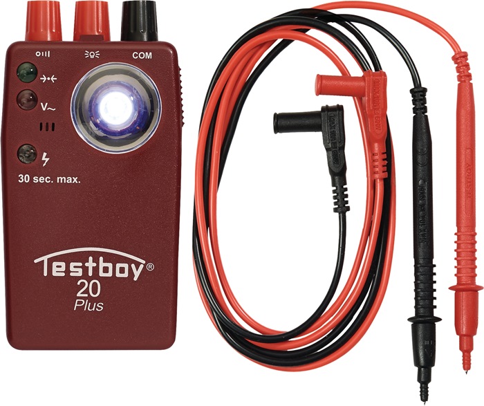 Testboy Durchgangsprüfer TB 20 Plus bis 300 V CAT II 300 V