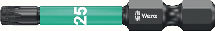 Wera Bit 867/4 IMP DC T25 Länge 50 mm 1/4 ″ E6,3 Impaktor, DC