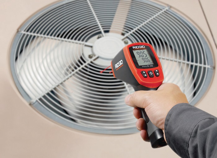 RIDGID Infrarotthermometer micro IR-200 -50 bis 1200 °C ± 1° C 1 x 9V-Block