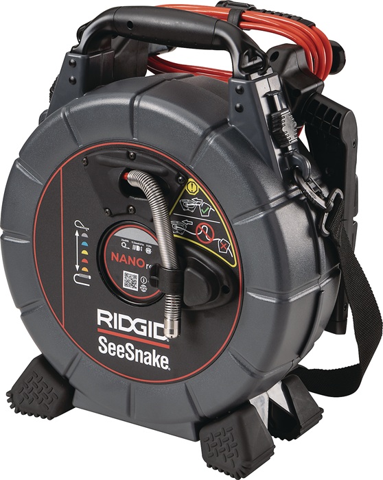 RIDGID Inspektionskamera SeeSnake® NANOreel® Kabellänge 25 m Kamerakopf-Ø 15,5 mm mit Sender